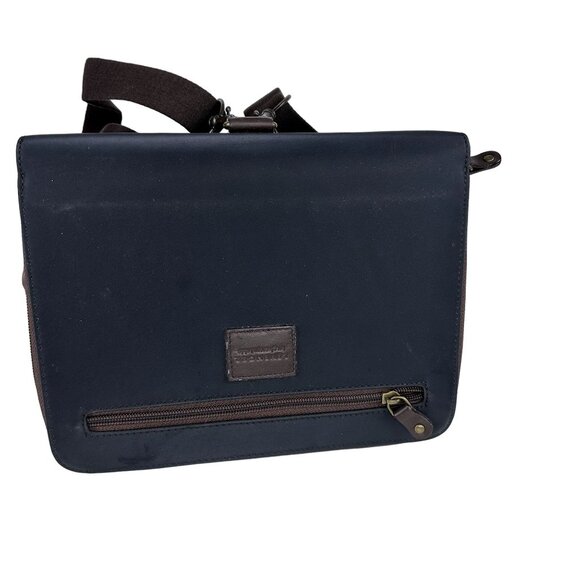 Levenger Glenroyal Chic Brown Nylon Packable Backpack Lightweight Compact Travel - Picture 6 of 12